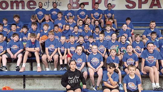 B-PC and Macomb Basketball Camp Participants