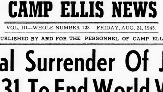 Camp Ellis 1945 – The Beginning of the End