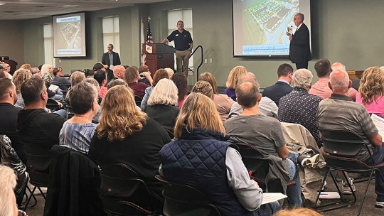 City, MAEDCO Host Sports Complex Update