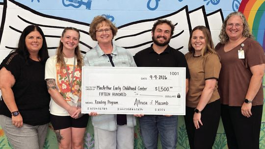 Donations Help Build MacArthur's Book Program