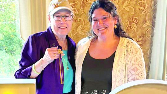Honorary Alumna Award, Town & Gown Award Presented to Stults, Ritter