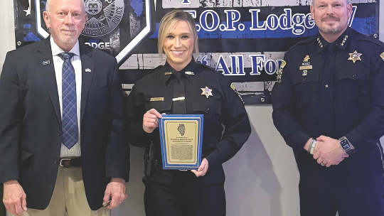 Knox County Detective and Macomb Resident Jameson Honored by Major Investigations