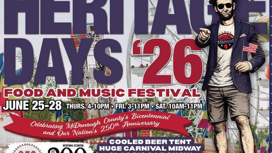 Live Music and Food Trucks Headline Macomb’s Heritage Days 2026