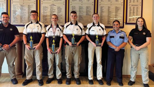 Macomb Police Department Explorers Earn Awards