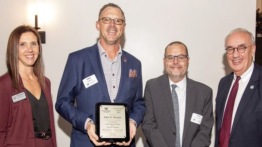 Meixner, Johnson Recognized at Town & Gown Events