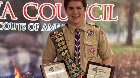 MHS Cousins’ Eagle Scout Project Earns Council Recognition - Project of the Year