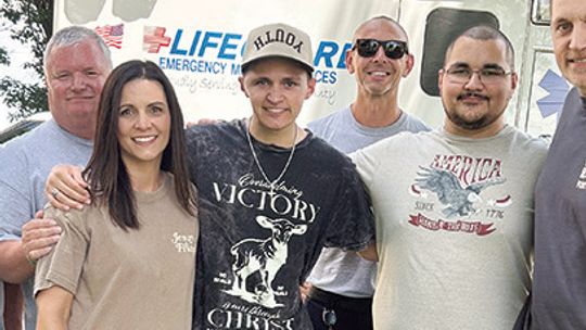 Peoria Family Returns to Macomb to Thank First Responders Who Saved Their Lives