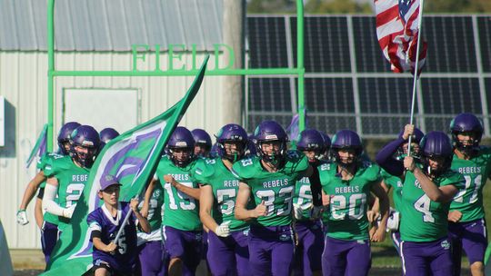 Rebels See Gridiron Campaign Ended By Warriors