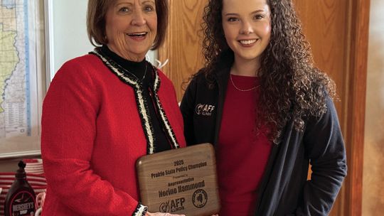 Rep. Norine Hammond Recognized as 2025 Prairie State Policy Champion
