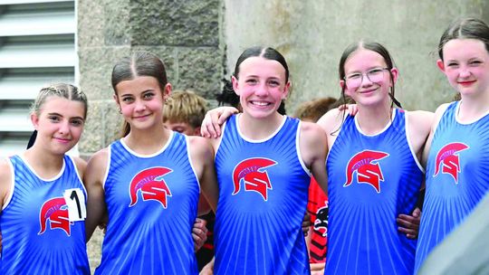 Spartans, Cyclones Take Part In IESA Class 2A State Track Finals