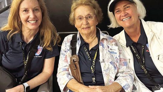 Three Macomb Women Take Part in First All-Female Veterans Great River Honor Flight