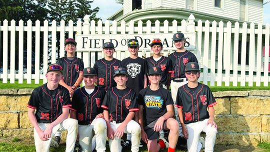 West Central Elite 14U Plays on the Field of Dreams