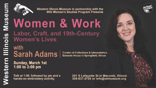 Women & Work: Labor, Craft and 19th-Century Women’s Lives March 1