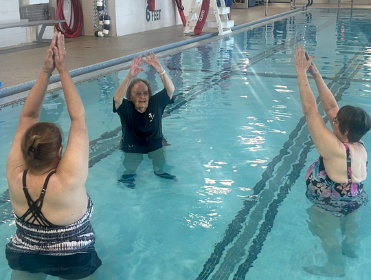 At 91, Wesley Village Resident Gets Others Moving