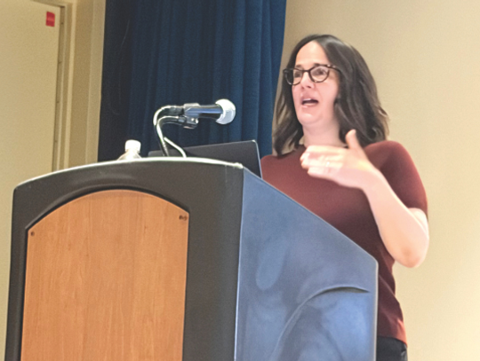 Biblical Scholar Esther J. Hamori Visits WIU, Discusses ‘God’s Monsters’