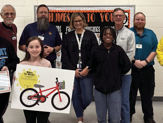 Bikes for Books Program Rewards