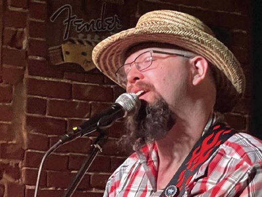 Bluesman J.T. Doubet Performs at New Copperfield’s Book Service