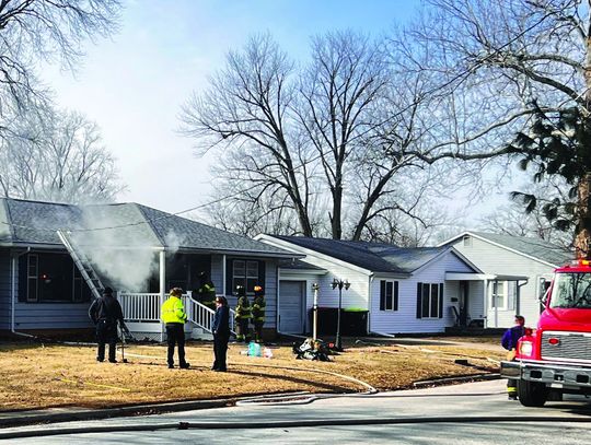 Bushnell Fire Responds to House Fire