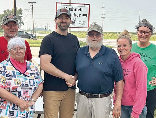 Bushnell Welcomes New Owner of the Bushnell Locker Plant