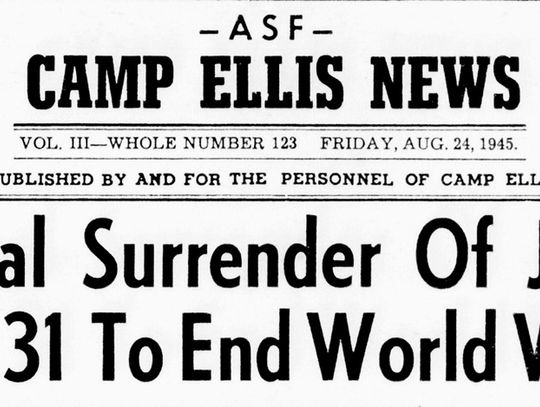 Camp Ellis 1945 – The Beginning of the End