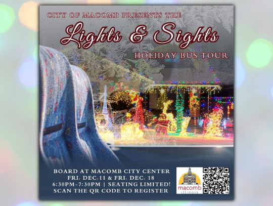 City of Macomb Lights and Sights Holiday Bus Tour Returns for Second Year