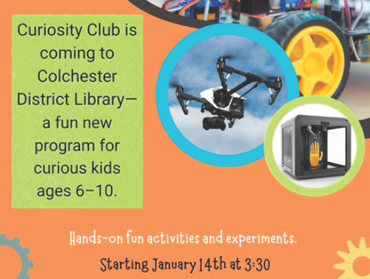 Colchester District Library Launches New STEM Program