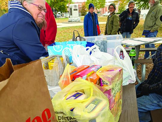 Community Rally Raises Food and Funds for Families in Need