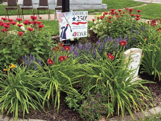 DAR Dedicates Never Forget Garden in Macomb