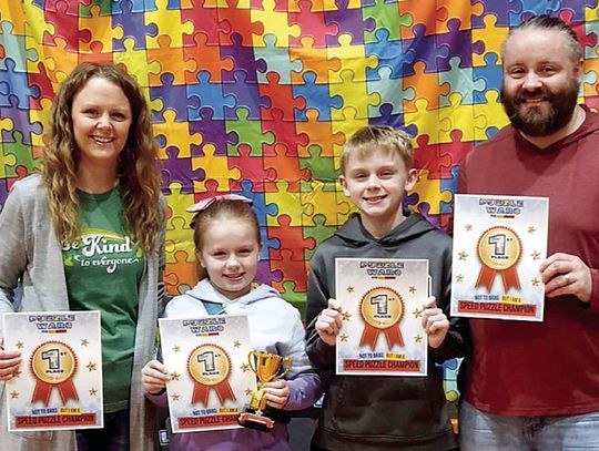 Eckcellent Puzzlers Set Record at Macomb Park District's Puzzle Wars
