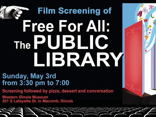 Film Series: Free for All Screening at Western IL Museum May 3