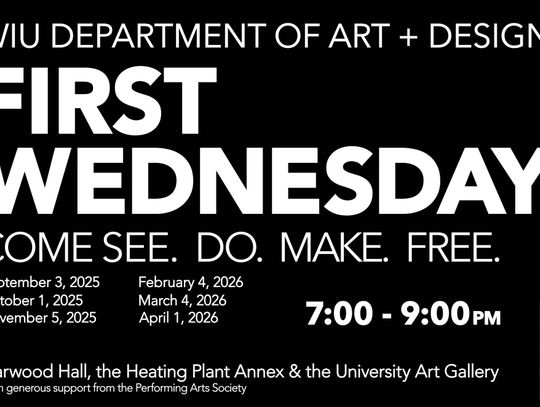 First Wednesday Returns to WIU Feb. 4