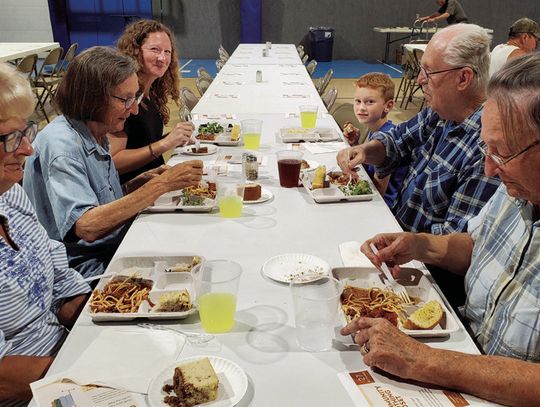 Friends Feeding Friends Meal Served