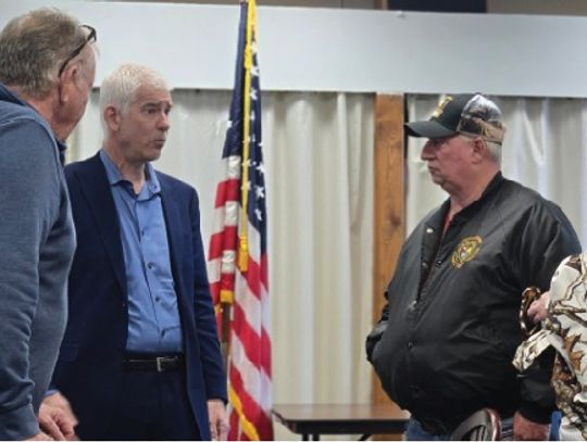 James Mendrick Candidate for Governor Visits Macomb