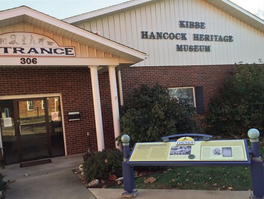Kibbe Hancock Heritage Museum Closed for Season Friday, Oct. 31.
