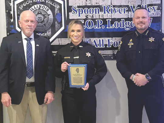 Knox County Detective and Macomb Resident Jameson Honored by Major Investigations