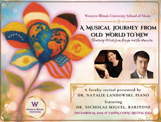 Landowski and Miguel Faculty Recital Dec. 5