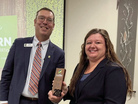 Laura Lant Receives Mike Plumer Environmental Excellence Award