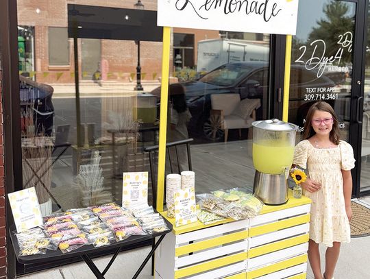 Lemonade Stand Raises $2,600 for McDonough County Animal Shelter