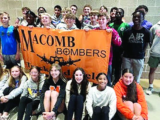 Macomb 7th Grade Boys Capture Sectional Track Title
