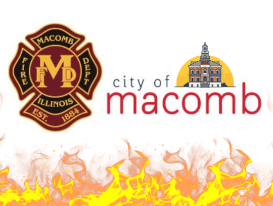 Macomb Fire Battles Two Fires Tuesday