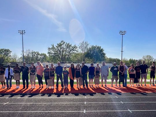Macomb High Track Seniors