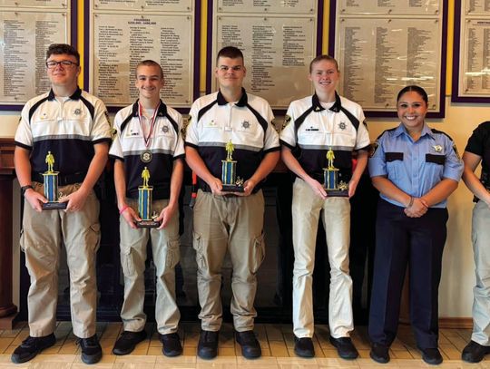 Macomb Police Department Explorers Earn Awards