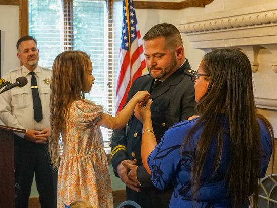 Macomb Police Department's Shoudel and Sturlic Promoted