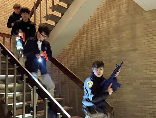 Macomb Police Explorers Participate in Active Shooter Training