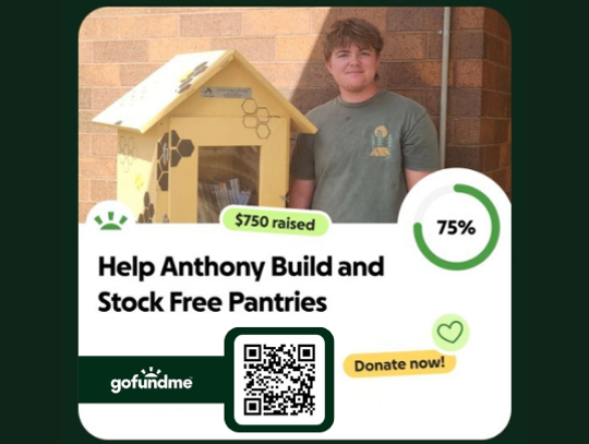 Macomb Teen Launches Free Pantry Project