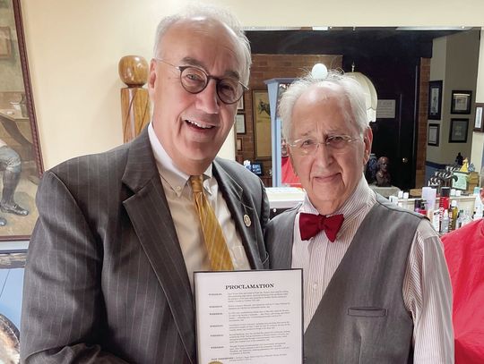 Mayor Declares Oct. 8 ‘Jerry Tyson Day’ in Honor of Barber’s 70 Years