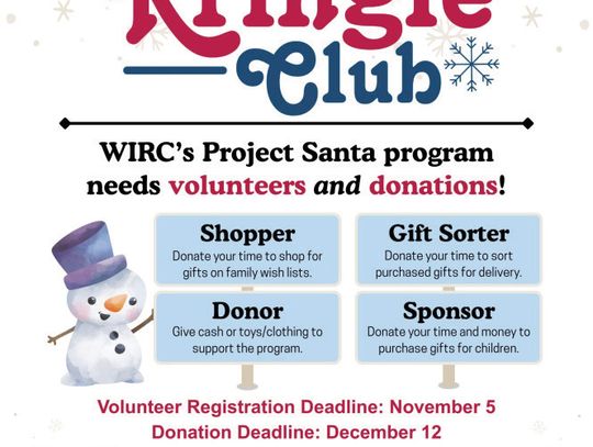 MCDCC Announces $500 Contribution to WIRC’s Project Santa