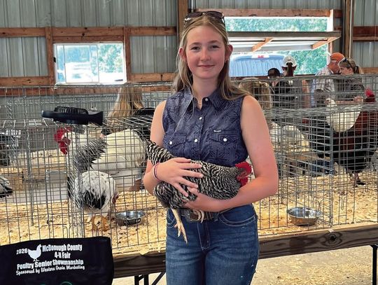 McDonough Co. 4-H & Jr. Show Results