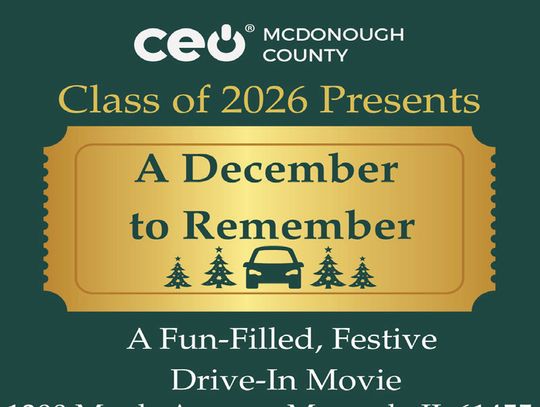 McDonough County CEO Class Hosts Holiday Drive-in Movie Weekend