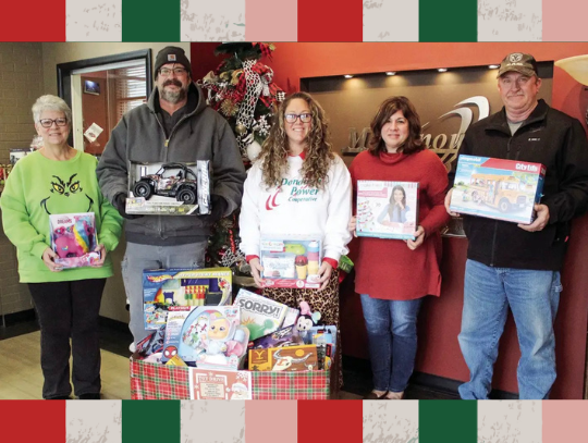 McDonough Power Cooperative Toy Drive Helps 20 Area Children in Need
